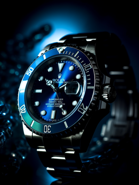 ailab.design_Rolex_watch_product_photography_sapphire_cool_colo_3cf33b83-d22e-4bff-9d1f-d9e40c68b344