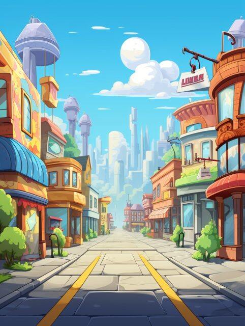 ailab.design_cartoon_city_sidewalk_with_shops_background_a0a3016f-acca-4ccc-92f0-cd77cf9d5fce