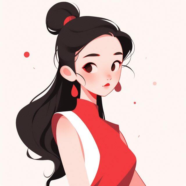 ailab.design_flat_illustration_of_a_Super_cute_chinese_girl_min_216458d1-e3e5-4c81-a691-e527980200e0