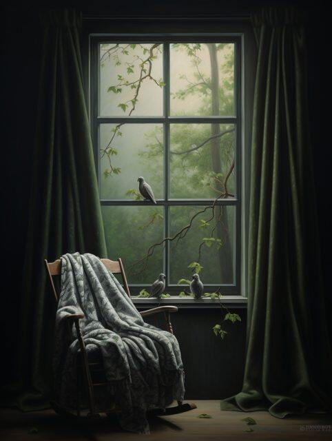 ailab.design_a_window_overlooking_a_tree_a_chair_with_a_dark_gr_f94dc04f-7ac5-43d2-991d-944de5dc5518