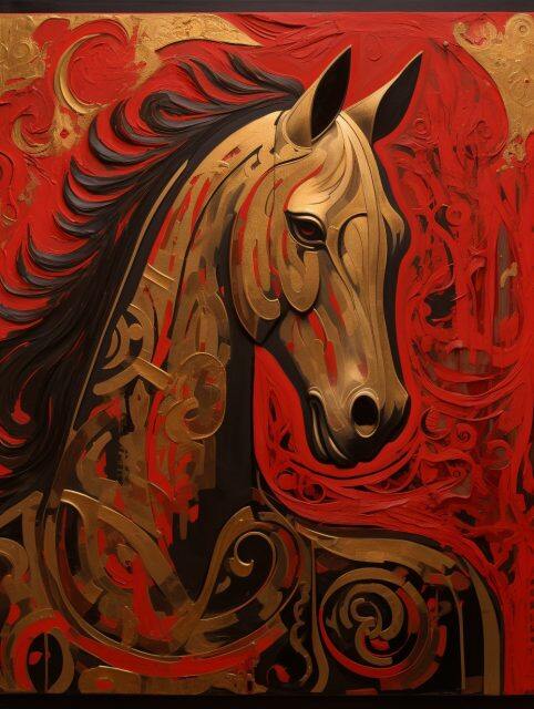 ailab.design_gold_arabian_horse_arabic_calligraphy_on_red_in_th_a5afd586-97f4-43ad-bba0-d788cc88f078